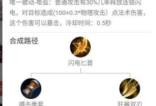 王者荣耀末世电刀出装攻略（掌握电刀的使用技巧，打造无敌输出流！）
