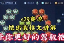 熟练铭文出装攻略（提升实力，完美装备，玩转游戏世界！）