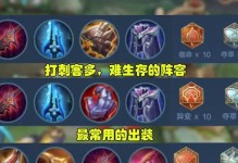 王者荣耀（详解后羿前期出装及使用技巧，助你成为王者荣耀中的射手之王！）