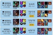LOL攻略小程序（一站式指南助你在LOL游戏中装备无往不利）